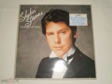 Shakin' Stevens ‎– Give Me Your Heart Tonight - LP - Europe