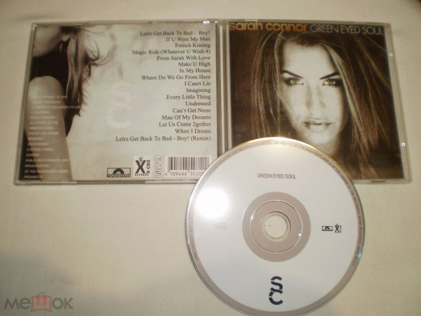 Sarah Connor ‎– Green Eyed Soul - CD - RU