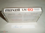 Аудиокассета Maxell LN 60 - Cass