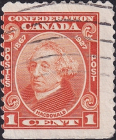Канада 1927 год . 60-летие Конфедерации . Сэр Джон А. Макдональд (1815–1891) . Каталог 2,40 €.(2) 