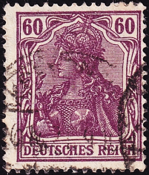   Германия , рейх . 1915 год . Германия , немецкий Рейх . Каталог 18,0 €.(2)