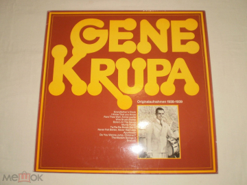 Gene Krupa ‎– Originalaufnahmen 1938-1939 - LP - Germany