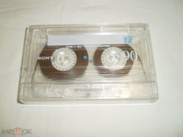 Аудиокассета SONY EF 90 - Cass