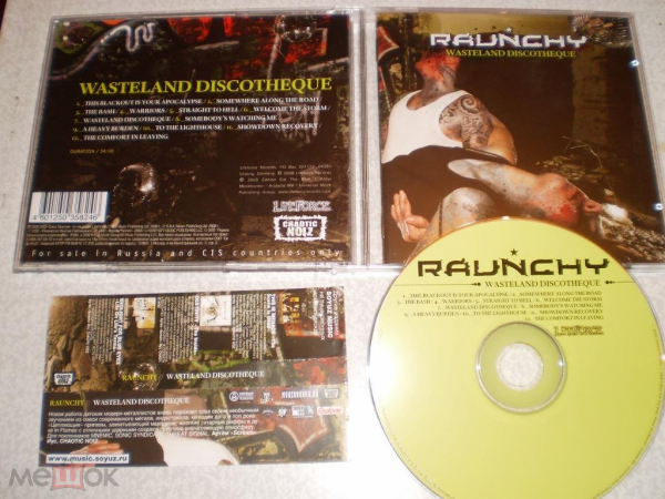 Raunchy - Wasteland Discotheque - CD - RU