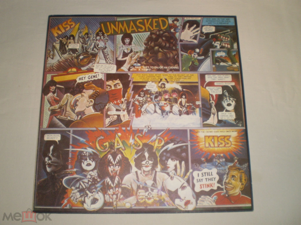 Kiss – Unmasked - LP - RU