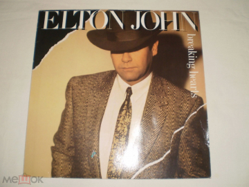 Elton John ‎– Breaking Hearts - LP - Germany