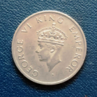  Британская Индия 1/2 рупии (rupee) 1946 года  KM#553