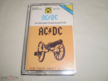 AC/DC ‎– For Those About To Rock We Salute You - Cass - Poland