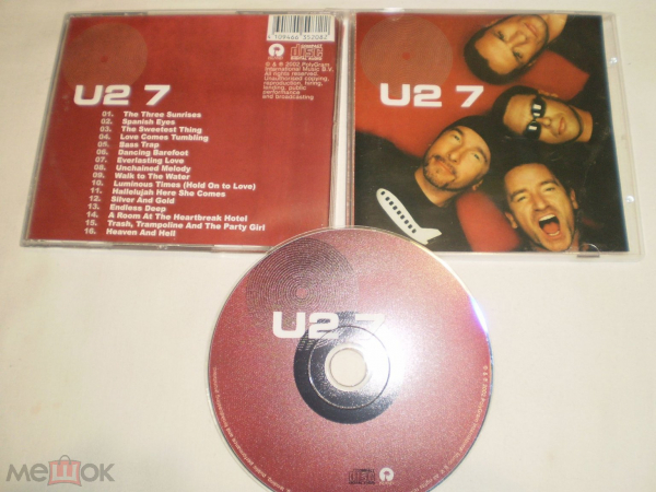 U2 ‎– 7 - CD - RU