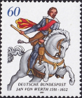 Германия 1991 год . 400-летие со дня рождения Яна фон Верта (1591-1652) . Каталог 1,60 £