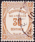 Франция 1927 год . Почтовые расходы - 3-я серия . Каталог 0,55 £ . 