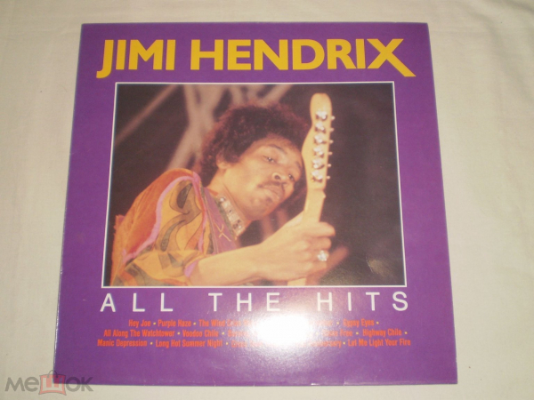 Jimi Hendrix ‎– All The Hits - LP - Europe