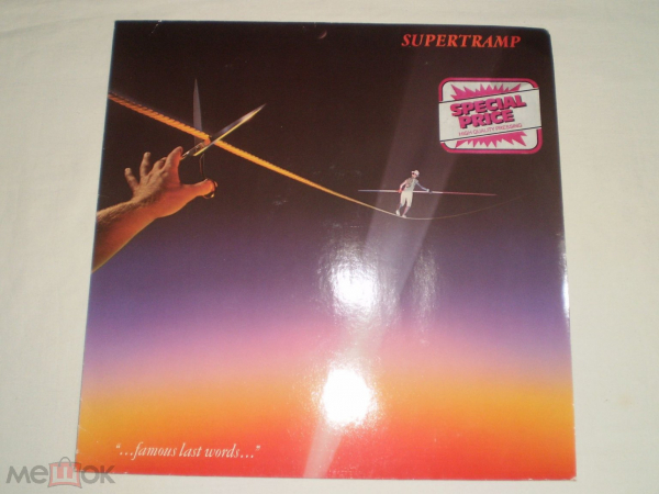 Supertramp ‎– "...Famous Last Words..." - LP - Germany