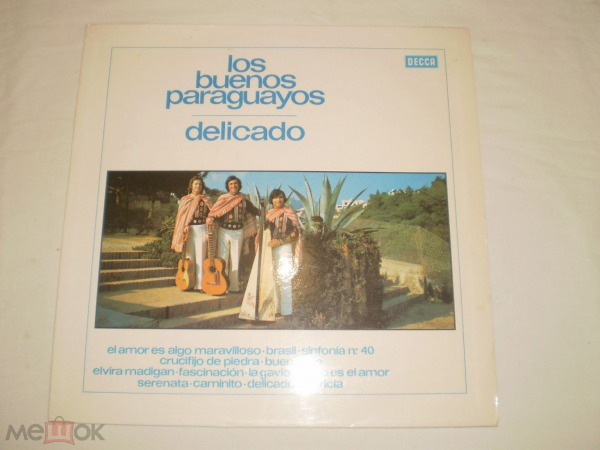 Los Buenos Paraguayos – Delicado - LP - Germany
