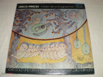 Carlos Paredes - Meister Der Portugiesischen Gitarre - LP - GDR