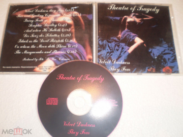 Theatre Of Tragedy ‎– Velvet Darkness They Fear - CD - RU