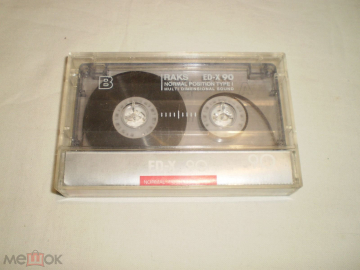 Аудиокассета RAKS ED-X 90 - Cass
