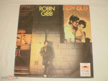 Robin Gibb ‎– How Old Are You ? - LP - Bulgaria
