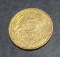 Франция 5 сантимов (centimes) 1996 - вид 1
