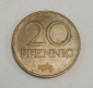 ГДР 20 пфеннигов (pfennig) 1983 года A - вид 1