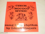Linha Singers ‎– Czech Rococo Music (Sung In Jazz Rhythm) - LP - Czechoslovakia