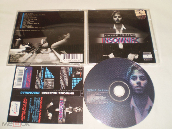 Enrique Iglesias ‎– Insomniac - CD - RU
