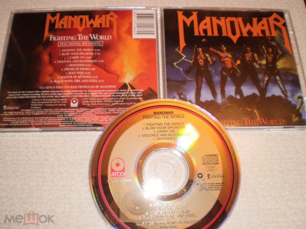 Manowar - Fighting The World - CD - RU