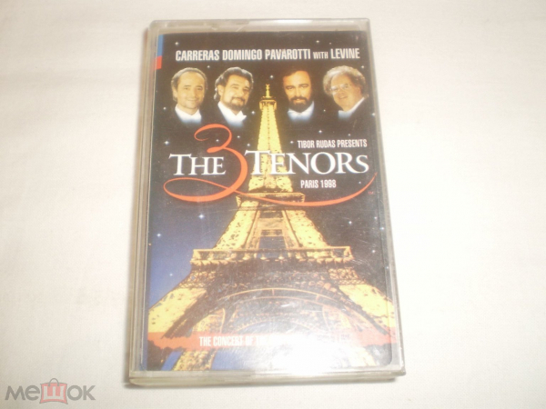 Carreras, Domingo, Pavarotti With Levine ‎– The Three Tenors In Paris - Cass