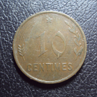 Люксембург 10 сантимов 1930 год.