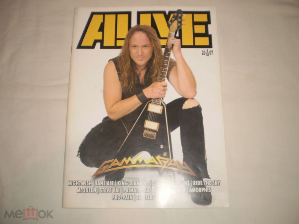 Журнал ALIVE №4 2007 Nightwish, King Diamond, Overkill, Круиз, Amorphis