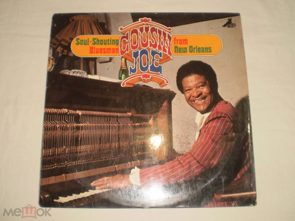 Cousin Joe ‎– Soul-Shouting Bluesman From New Orleans - LP - Germany