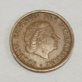 Нидерланды 1 цент 1961 КМ#180 королева Юлиана