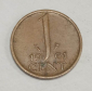 Нидерланды 1 цент 1961 КМ#180 королева Юлиана - вид 1