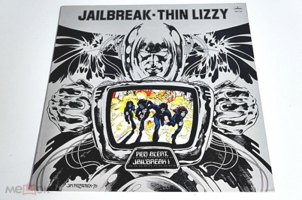 Thin Lizzy ‎– Jailbreak - LP - US Promo