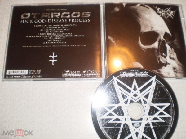 Otargos - Fuck God-Disease Process - CD - France