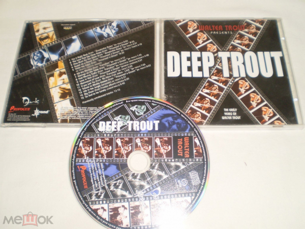 Walter Trout ‎– Deep Trout (The Early Years Of Walter Trout) - CD - RU