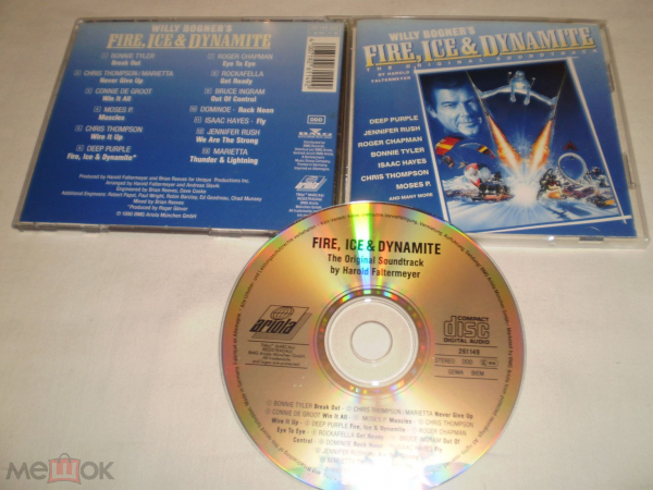 Willy Bogner's Fire, Ice & Dynamite: The Original Soundtrack - CD - Europe