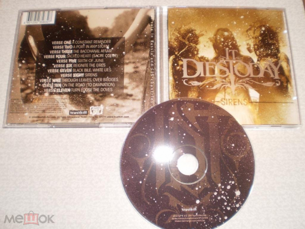 It Dies Today - Sirens - CD - RU