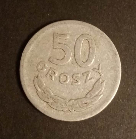 Польша 50 грошей (groszy) 1949 года