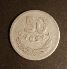 Польша 50 грошей (groszy) 1949 года