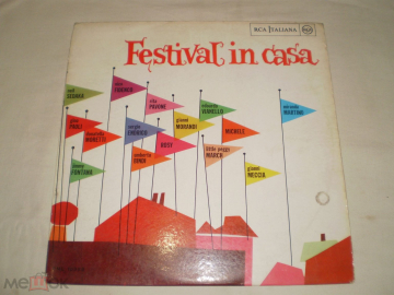 Various ‎– Festival In Casa - LP - Italy Neil Sedaka, Gianni Morandi