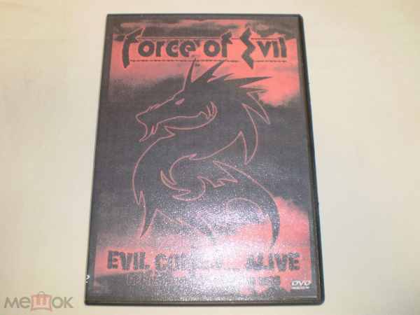 Force Of Evil – Evil Comes...Alive - DVDr