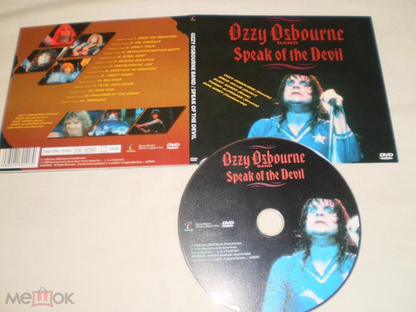 Ozzy Osbourne - Speak Of The Devil - Digi-DVD - RU