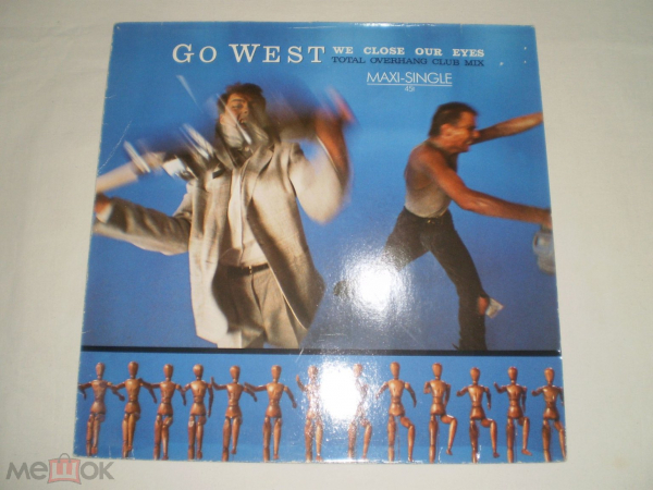 Go West ‎– We Close Our Eyes (Total Overhang Club Mix) - 12" - Europe
