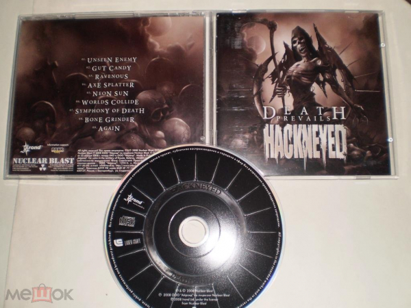 HACKNEYED - Death Prevails - CD - RU