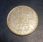 1 крона (krona) 1966 Швеция KM # 826 серебро - вид 1