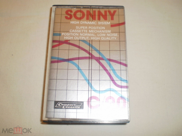 Аудиокассета SONNY С 90 - Cass