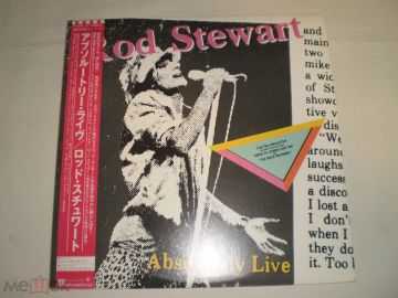 Rod Stewart ‎– Absolutely Live - 2LP - Japan