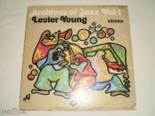 Lester Young ‎– Archives Of Jazz Vol 1 - LP - US