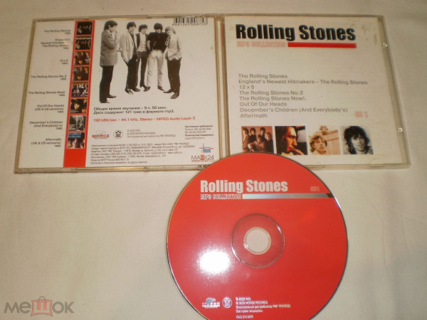 The Rolling Stones ‎– MP3 Collection CD1 - CD - RU